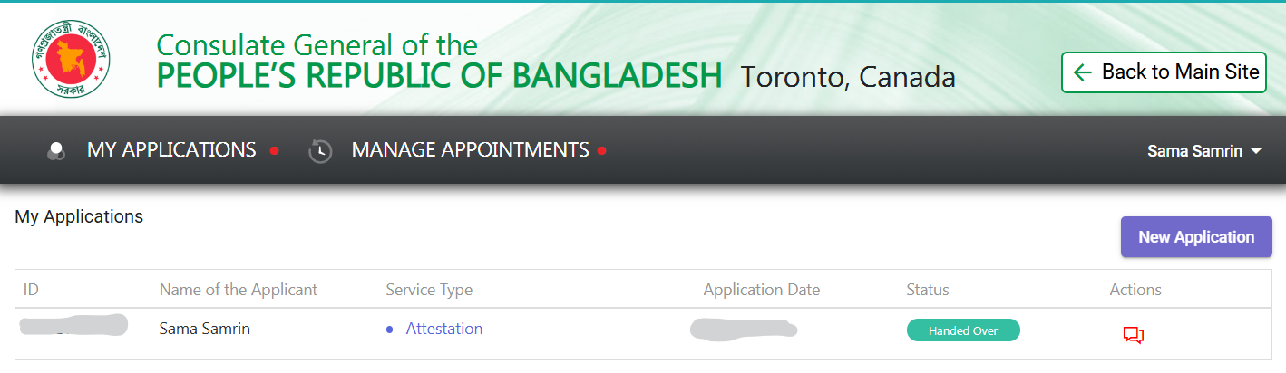 Consulate Application Window How I got Bangladesh PCC from non-GTA Ontario, Canada – The Free Magpie